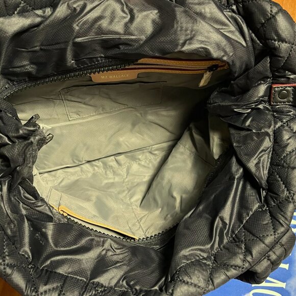 MZ Wallace Black Medium Metro Tote Deluxe VG-Excellent Used - Picture 3 of 9